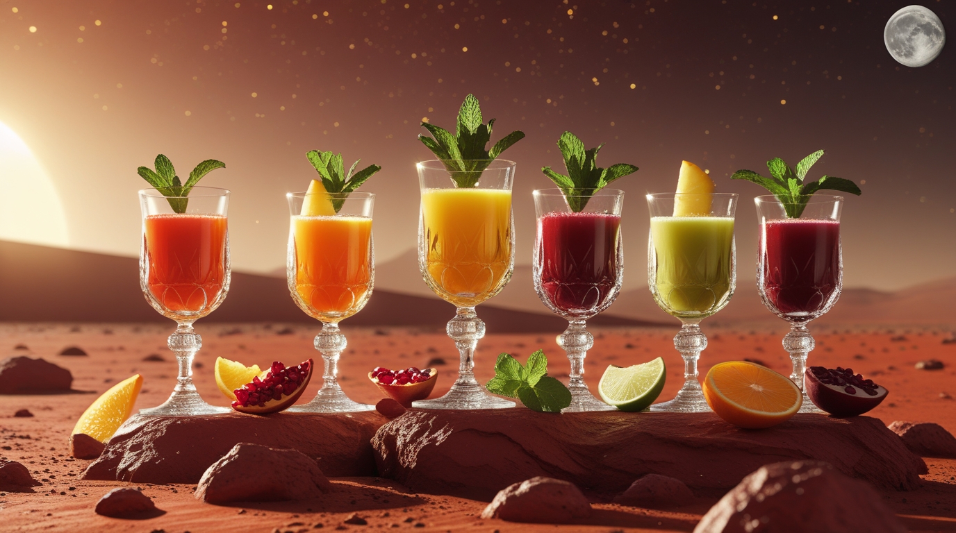 ابمیوه های جایگزین کافئین