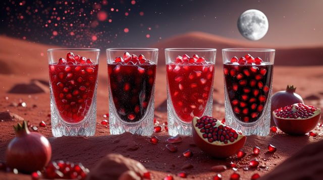 ابیموه انار برای الودگی هوا