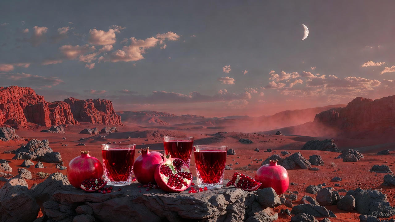 پاکسازی سریع ریه با اب انار