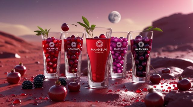 گردش خون بهتر با ترکیب انار البالو و شاتوت معجون ترش ماهسان