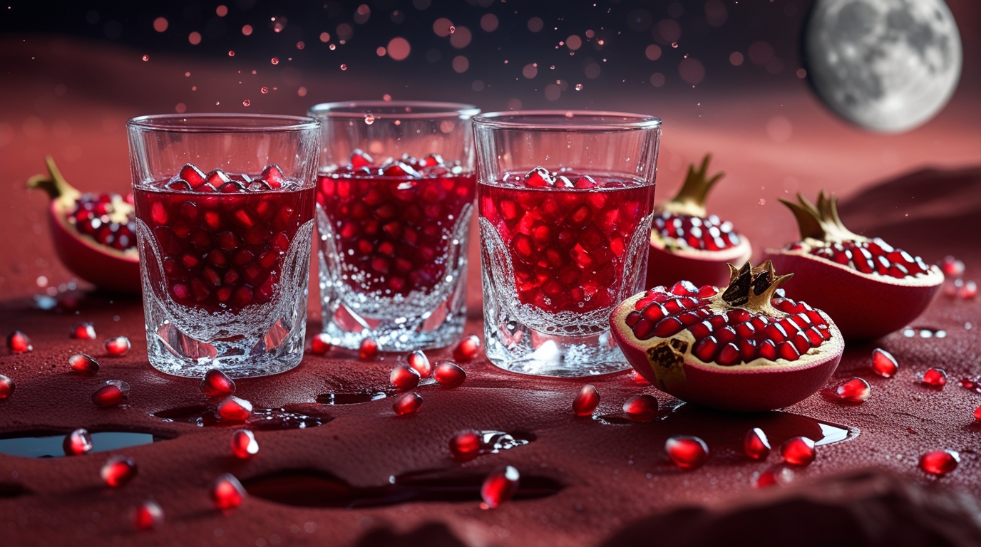 تقویت فولیکول مو با اب انار