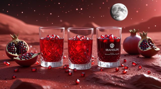 تقویت مو و جلوگیری از ریزش مو با ابمیوه انار ماهسان