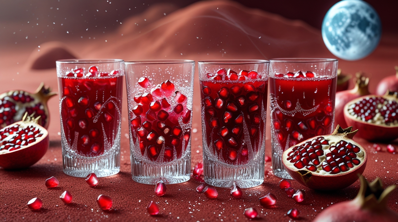 تقویت بینایی و کاهش فشار چشم با ابمیوه انار