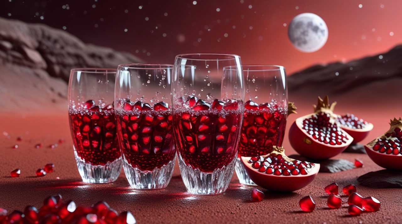 درمان التهاب لثه با آبمیوه انار